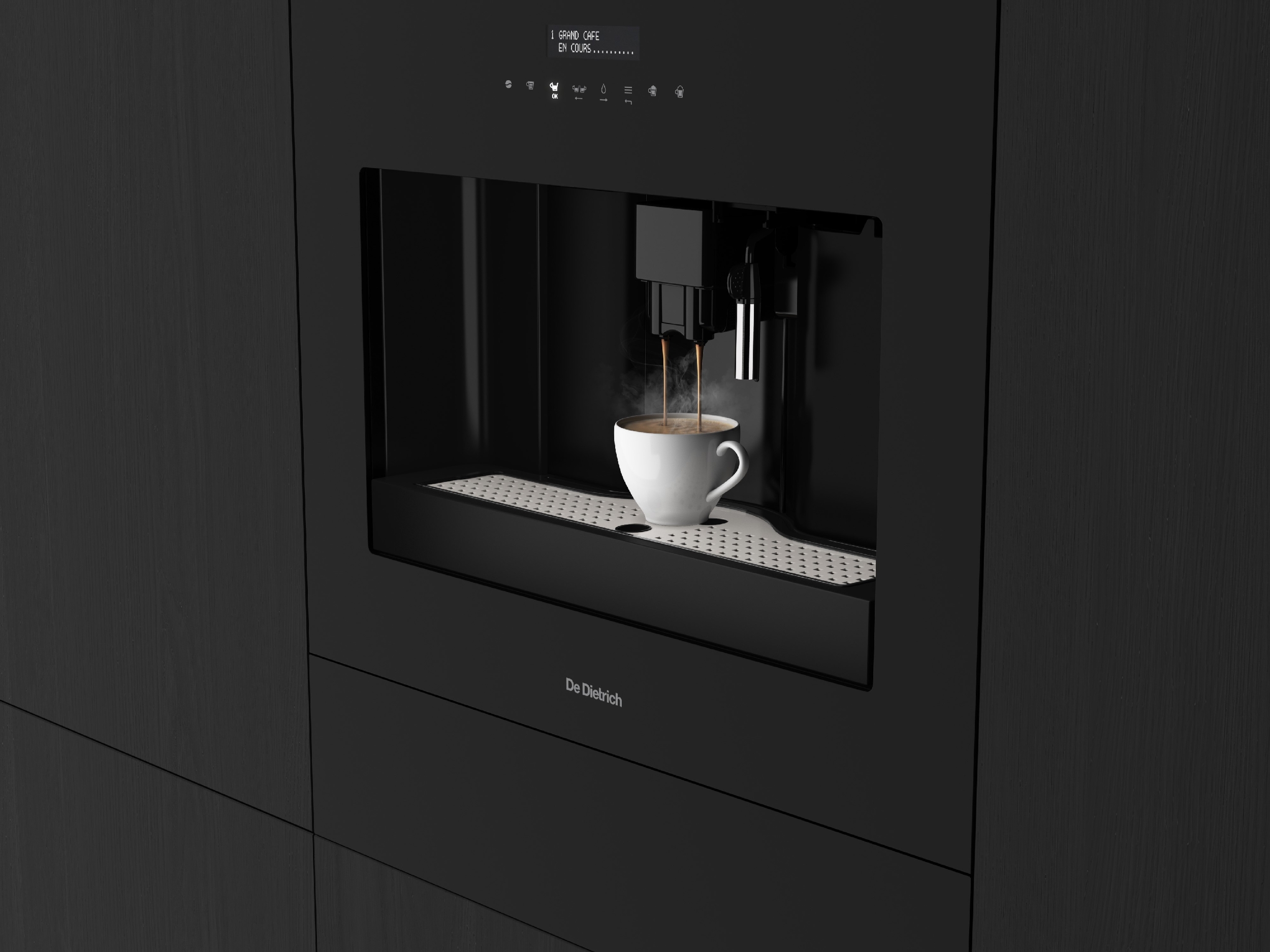 Plně automatický kávovar De Dietrich DKD4810N